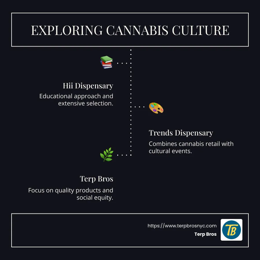 Long Island City Dispensary Options - long island city dispensary infographic infographic-line-3-steps-dark