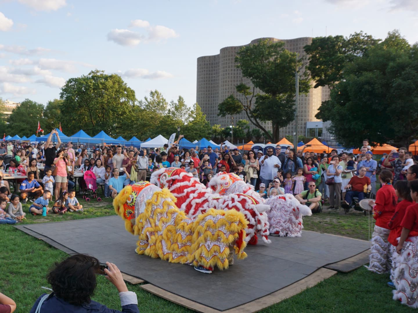 Queens Night Market behind the New York Hall of Science in Corona, the biggest outdoor food market in Queens