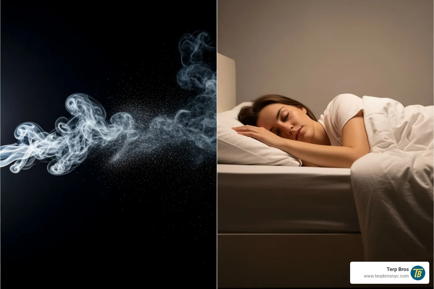 Visual timeline showing slower onset and longer duration of edibles compared to inhaled cannabis. - edible sleep