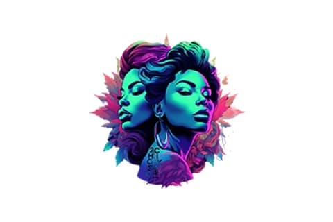 Two Chicks & Flowers logo