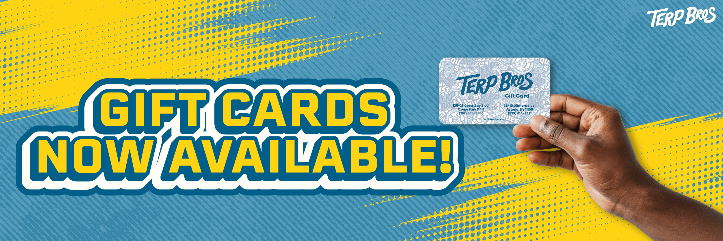 Terp Bro gift cards