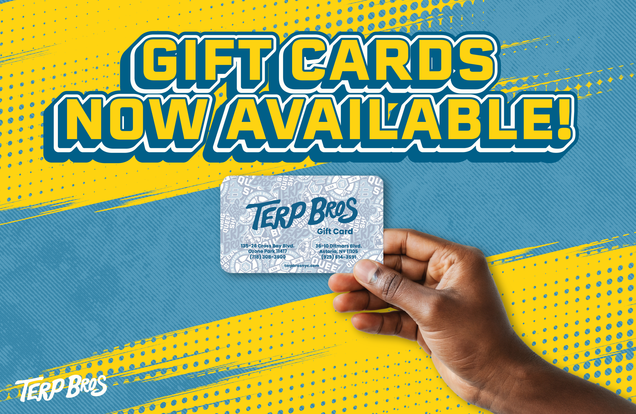 Terp Bro gift cards